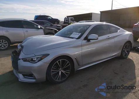 2018 Infiniti Q60 3.0T Luxe from USA, damaged, VIN JN1EV7EK3JM341206